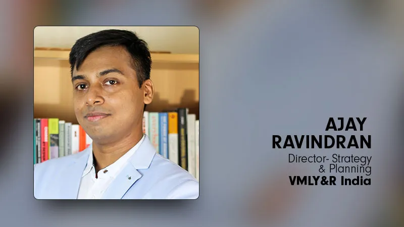 VMLY&R India Appoints Ajay Ravindran As Director - Strategy, And Planning - Social Samosa