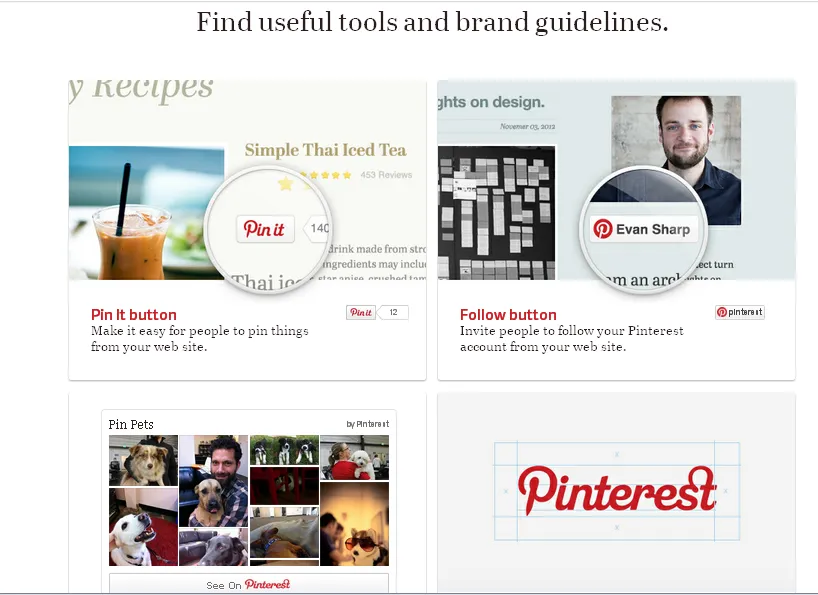 Pinterest brand guidelines