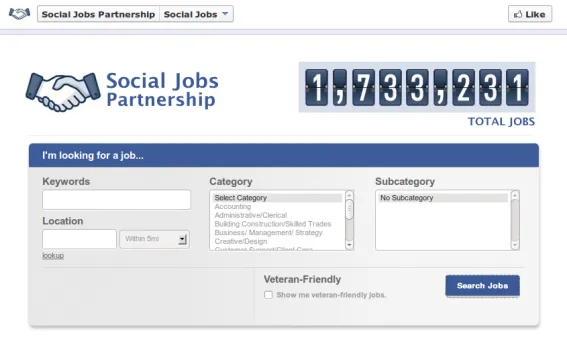facebook jobs board