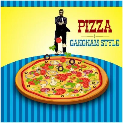 Bombay Blue Make Your Pizza  Gangnam Style