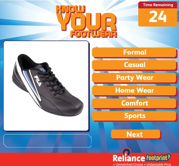 reliance footprint formal shoes