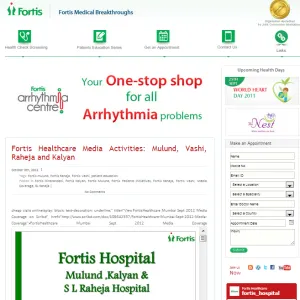 Fortis Healthcare Blog