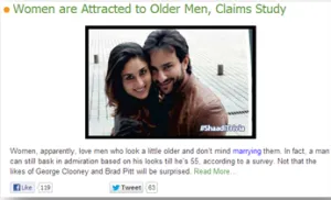 Women Attracted to Older Men