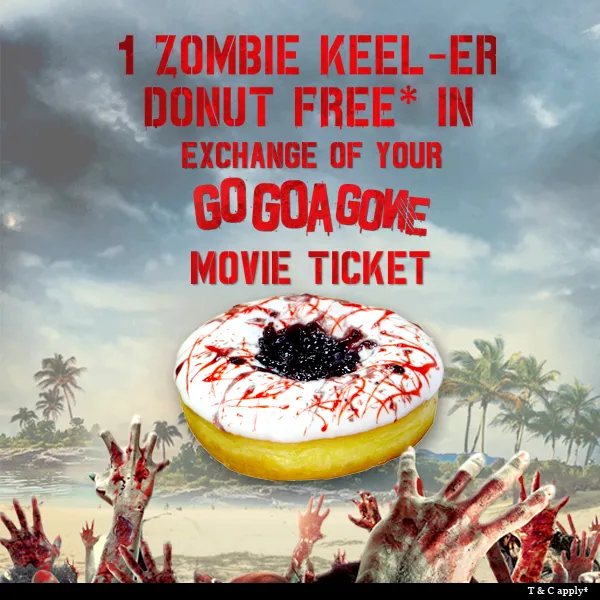 Mad over donuts go goa gone Zombie Keeler 