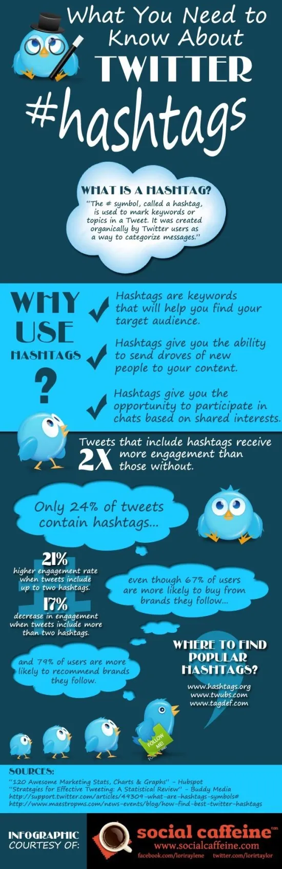 what you ned to know about twitter hashtags infographic