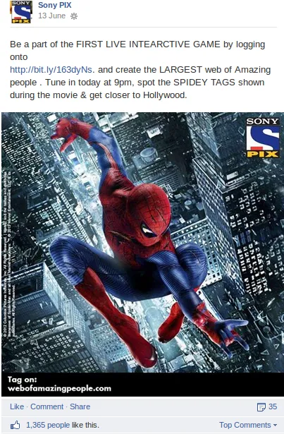 Amazing Spiderman Sony Pix
