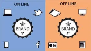 online and offline branding