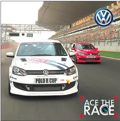 Volkswagen ace the race facebook campaign