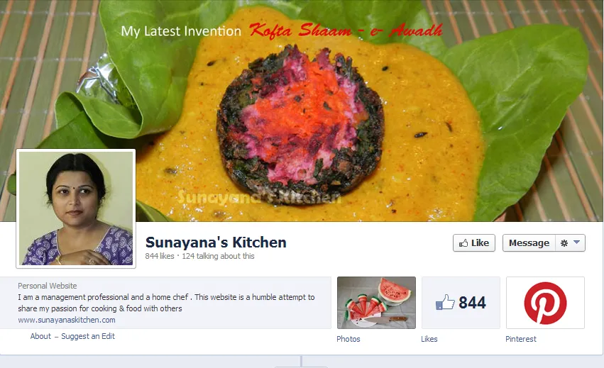 housewives on facebook Sunayana s Kitchen