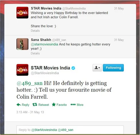 Star movies India tweets