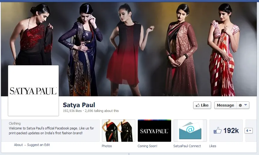 Satya Paul Facebook