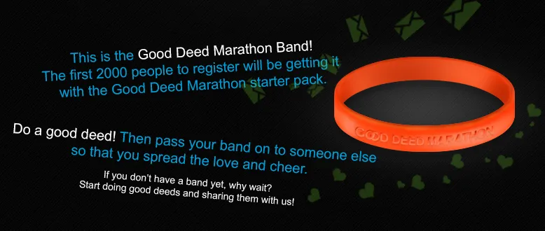 Good Deed Marathon Band