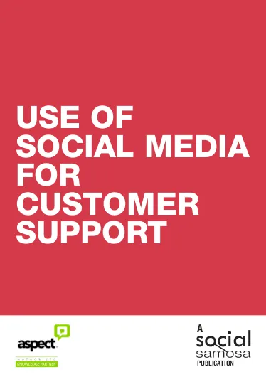 Use of Social Media for Customer Support