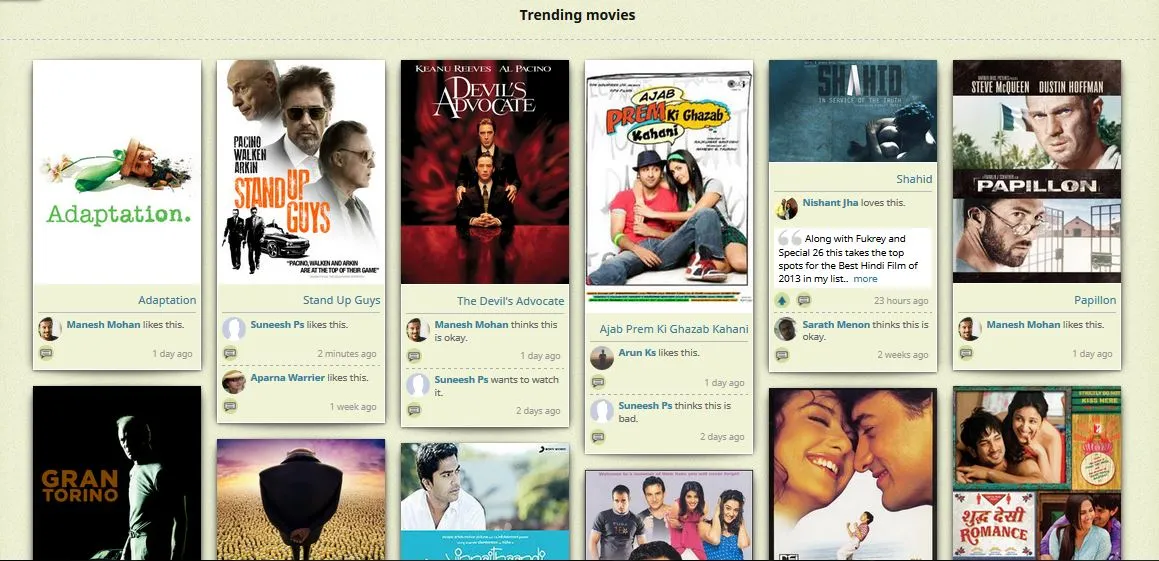 Trending Movies dapple