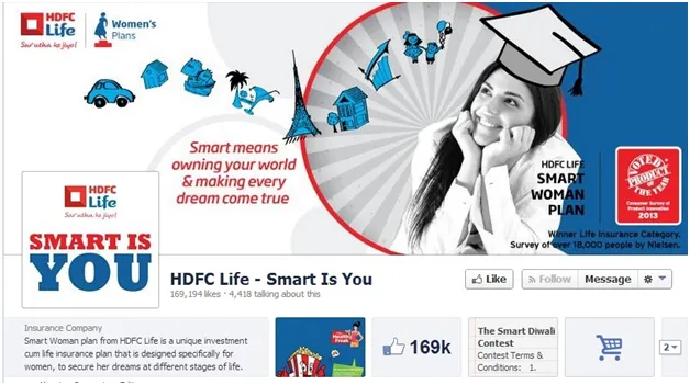hdfc smart is you - fb page