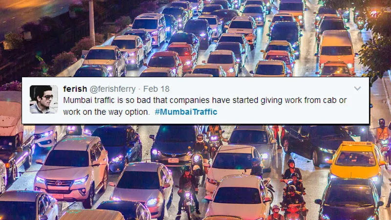 These tweets about Mumbai Traffic are so painfully funny! | Social Samosa