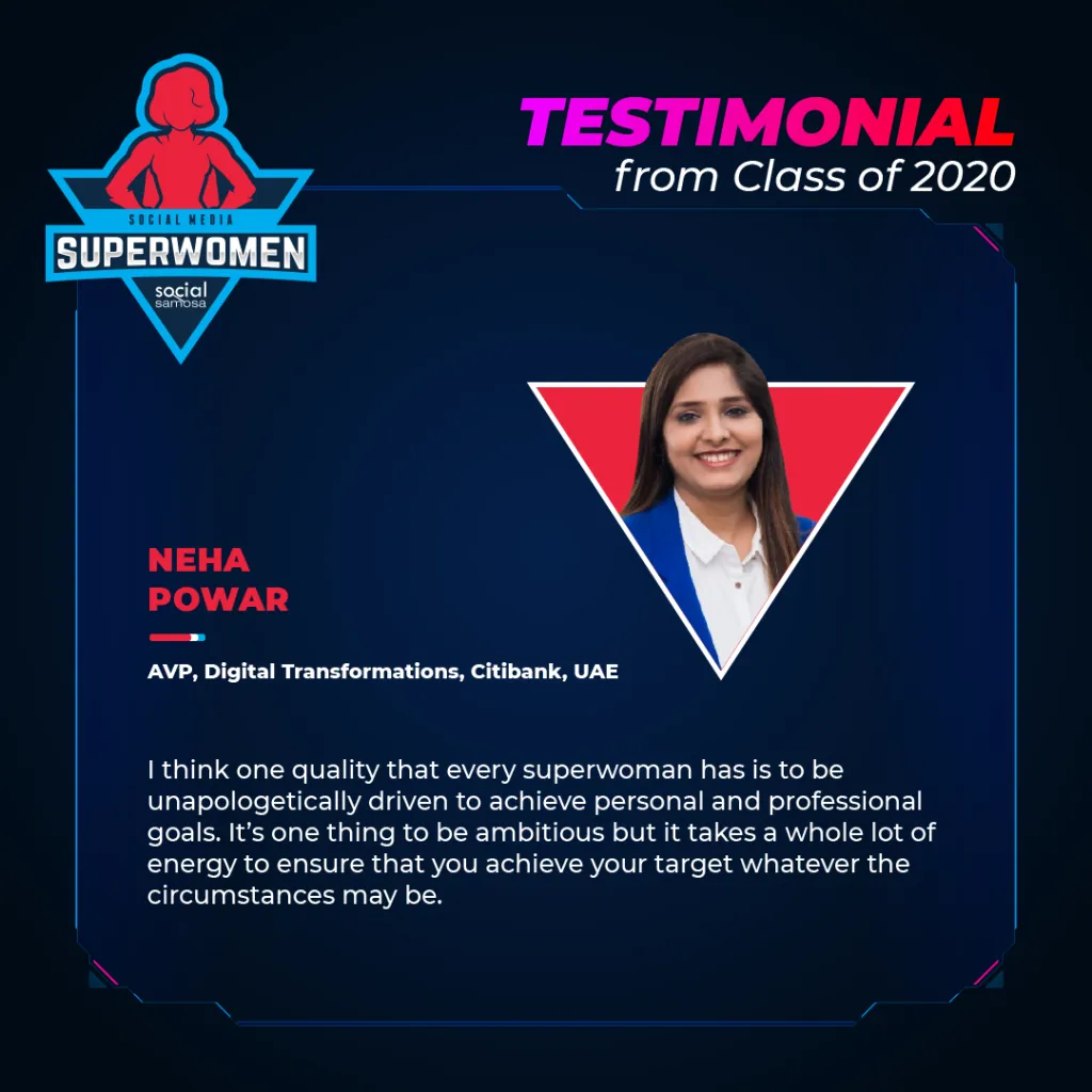 #Superwomen2021 - Neha Powar