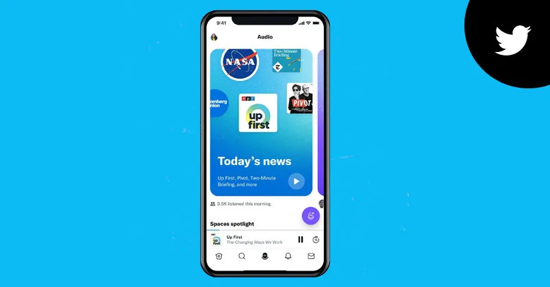 Twitter integrates Podcasts into Spaces - Social Samosa